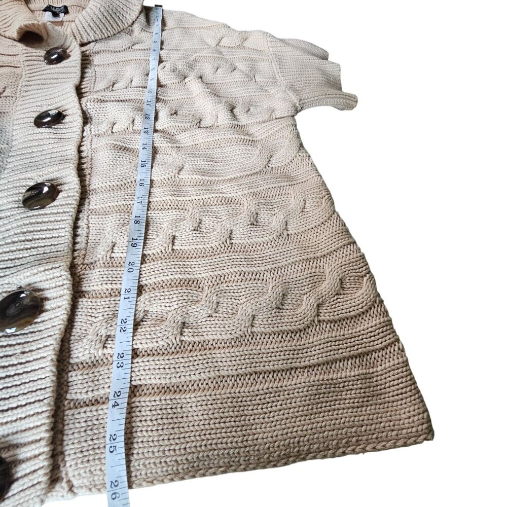 Talbots Women's Short Sleeved Sweater Cardigan accent buttons size 2X - Picture 14 of 14